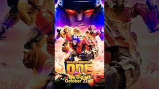 #TransformersOne on Digital October 22nd