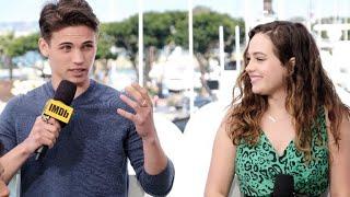 tanner buchanan and mary mouser being an adorable duo for 3 minutes straight