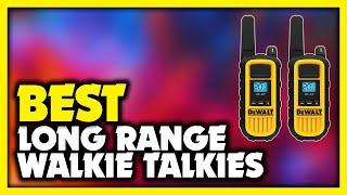 Best Long Range Walkie Talkie 2023 (Top 5 Best Reviewed)