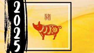 PIG – 2025 Chinese Zodiac Predictions: Is It Your Lucky Year? #chinesezodiac #2025predictions