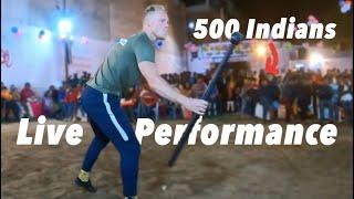 Indian Martial Arts Performances | Lathi, Karate, Boxing, Macebell Training