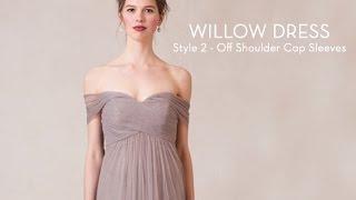 Willow Dress - Off-Shoulder Cap Sleeves