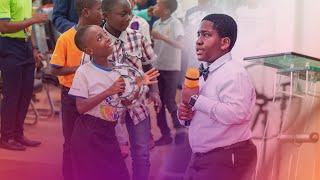 Stanley Gets Everyone Dancing  at Preacher Kid Finals 2024 with Hot Pentecostal Praise