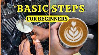 "Mastering Milk Steaming and Latte Art: A Step by Step Guide"