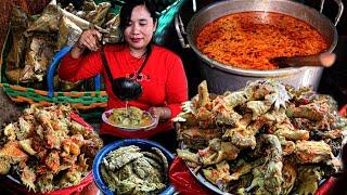 300 LONTONG & 30 EKOR AYAM LUDES HITUNGAN JAM!! PADAHAL SAINGANNYA SE DESA