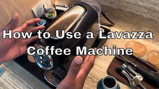 How to Use a Lavazza Coffee Machine