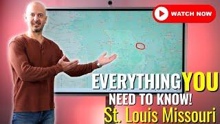 Watch This BEFORE Moving to ST. LOUIS Missouri [EVERYTHING YOU NEED TO KNOW] | Map Tour