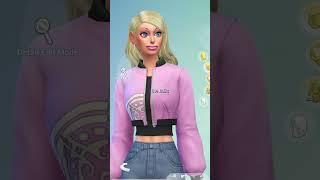 I found the BEST Sims 4 CAS CC folder #Sims4mods #Sims4cc #maxismatchcc #shortswithcamilla