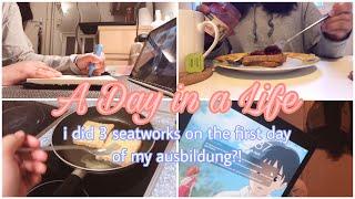 A Day in a Life | First Day of my Ausbildung as Pflegefachfrau (Germany)