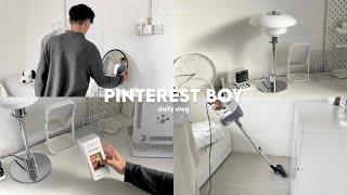 Pinterest boy | daily vlog during holiday Cleaning, Room decoration and ikea shopping