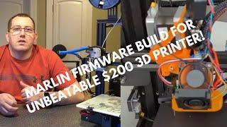Marlin Firmware Build for Design Prototype Test’s Unbeatable $200 3D Printer!!