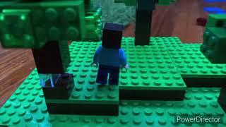 My first (and choppy) Lego Minecraft animation