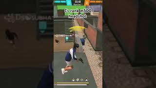 cs rank smooth headshot m500 subscribe  ds Subha gaming 