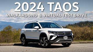 2024 Volkswagen Taos Highline Walkaround and Virtual Test Drive