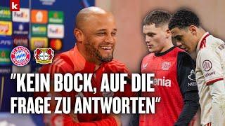 Kompany sorgt für große Lacher bei Wirtz-Musiala-Frage | FC Bayern München - Bayer Leverkusen