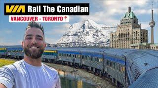 VIA Rail The Canadian | Sleeper Train from Vancouver to Toronto