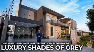 Luxury Shades Of Grey | 2 Kanal House Has  Everything You Can Ever Imagine