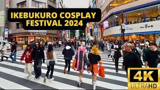 TOKYO, JAPAN  [4K] IKEBUKURO — Halloween Cosplay Festival 2024