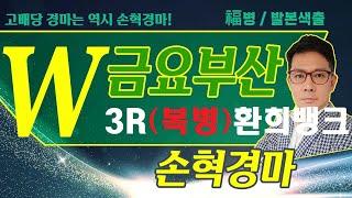 고배당 경마는 역시 손혁 경마 6/13(금)부산 복병마 내용을 확인해 보세요!!