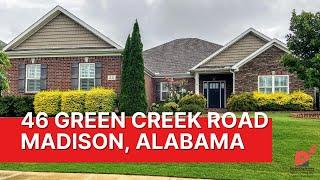 **SOLD** 46 Green Creek Road, Madison Alabama Video Walk Thru