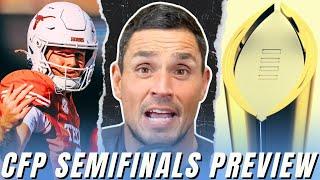 Ohio State-Texas, Notre Dame-Penn State PREVIEW | College Football Playoff Semifinals