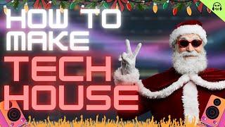 How To Make TECH HOUSE but its CHRISTMAS - FL Studio 20 tutorial