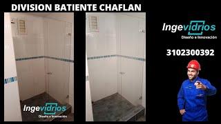 DIVISIONES DE BAÑO EN VIDRIO TEMPLADO EN BOGOTA-INGEVIDRIOS