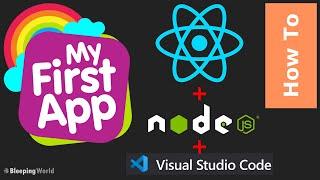 How to Install Visual Studio Code | Create React JS App w\ NPM