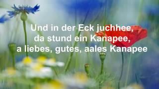 Das alte Kanapee. Lied aus Schlesien. 3Nickels. Schlesischer Streuselkuchen. Mit Text (HD1080p)