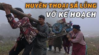 " Huyền Thoại Sá Lủng " Hiệp sĩ Sì đã về - Vỡ kế hoạch vì không có xi măng - | CVC - Chao Vlog Team