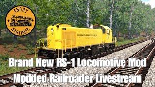 New Alco RS-1 Diesel Engine Showcase - Modded Railroader Livestream