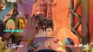 D.Va runs over her boyfriend and then herself.