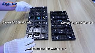 EagerLED Indoor LED Module / P2.5 LED Module Comparison Video.