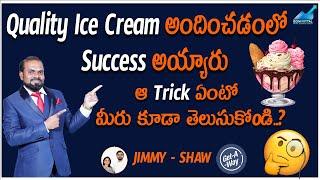 How Jimmy Shaw Succeeded In Providing Protein Ice Cream | Get A Whey | Healthy Ice Cream | BV |