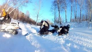 Покатушки на снегоходах BRP 11.12.2016 Snowmobile