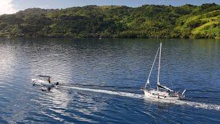 Sailing to Fiji with No Engine