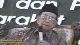 Keren! Ceramah Fenomental Gus Dur KH. Abdurrahman Wahid di Pesantren Ngalah HD