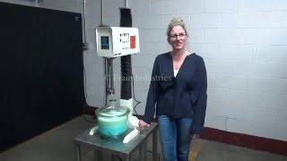 Ross ME-100 High Shear Batch Mixer Demonstration