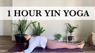 Yin Yoga Class With Props | 1 Hour All Levels Practice