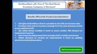 Best Home Insurance Quotes, Get Cheap Home Insurance Quote Online