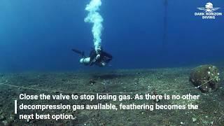 Sidemount / Tech Diving Skills 12 - How To Feather Decompression Gas - Dark Horizon Diving