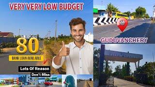 Guduvanchery CMDA bus-stand on-road plot | DTCP approved | plot for sale