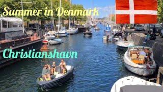 Christianshavn in Summer|Danish Summer|Canals|Boats|Almir Jan| #denmark#copenhagen#travel #summer