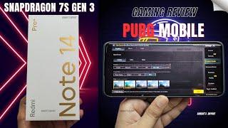 Redmi Note 14 Pro Plus Gaming Test: PUBG Mobile Gaming test with Snapdragon 7s Gen 3