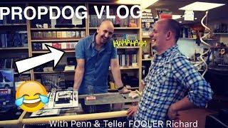 Propdog Vlog - Richard Bellars visits Propdog magic shop