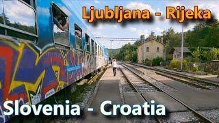 Train from Ljubljana to Rijeka for only €9 / Travel from Slovenia to Croatia