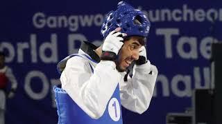 Men pair team QF Afghanistan Mohsen Rezaee & Omid Sahak vs Team Korea Ryong Woo Lee & Young Hwan Kim