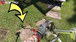 Cutting grass like Call of Duty Black Ops Cold War first person view