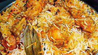 Fried chicken dum biryani recipe - Chicken biryani recipe 2023 special -  Aqsa Cooking