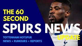 THE 60 SECOND SPURS NEWS UPDATE: Defender Kevin Danso Set to on the Sidelines With Muscle Injury